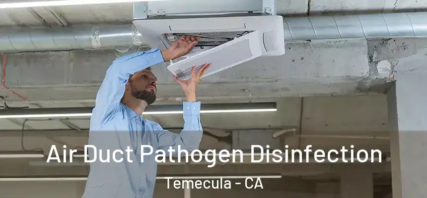 Air Duct Pathogen Disinfection Temecula - CA